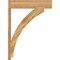 Ekena Millwork Thorton Block Rough Sawn Outlooker, Western Red Cedar, 8"W x 34"D x 46"H OUT08X34X46THR05RWR - alternate 4